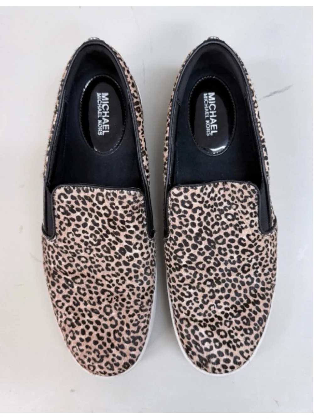 Michael Kors Trent Slip On Sneaker in Leopard Sz 8!